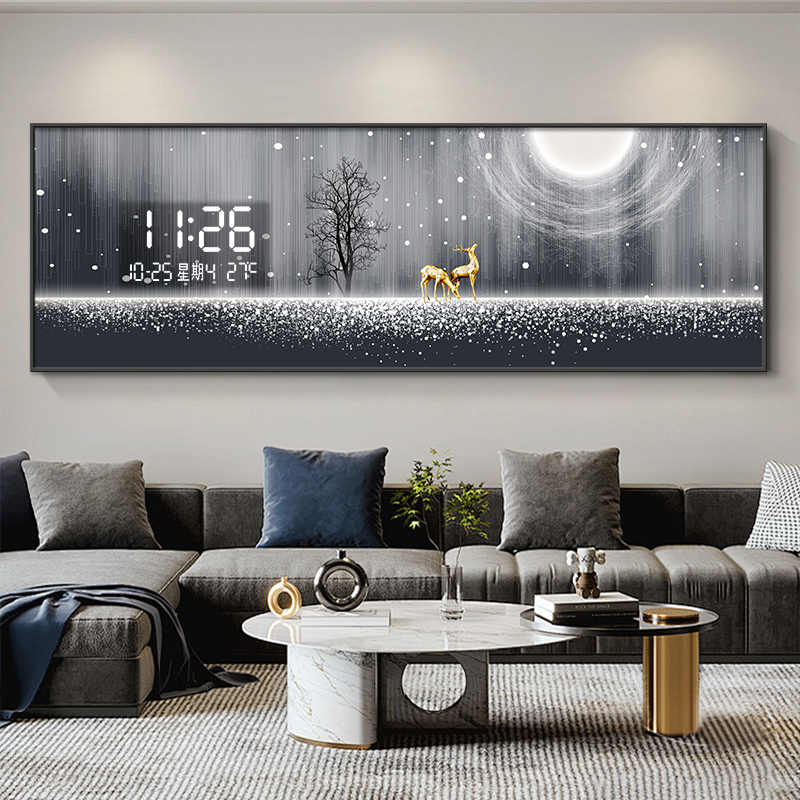 Luxury Lifestyle Background - xx-Light Luxury Elk Living Room Decorative