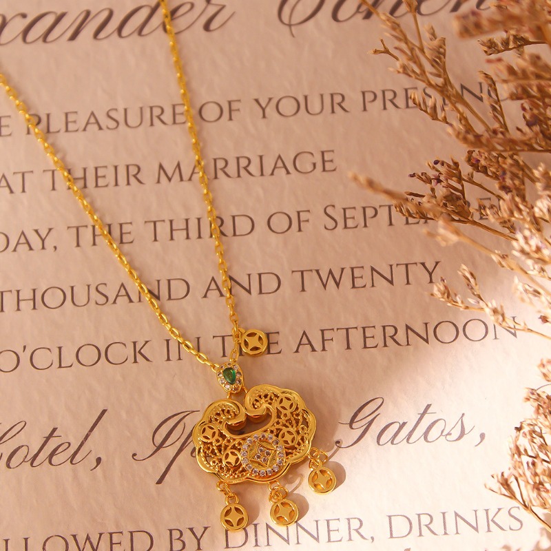 Luxury Lifestyle Jewelry - Vintage Chinese Style Peaceful Long Life