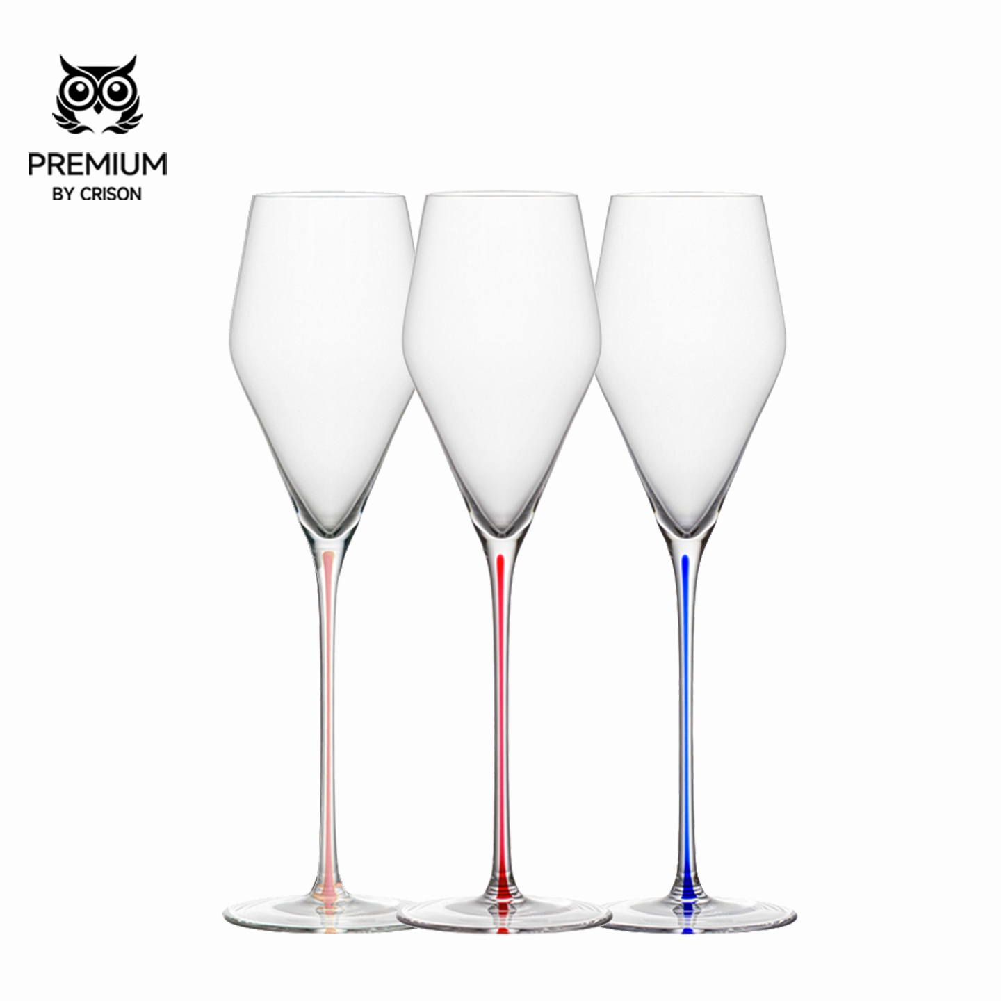 Crystal Wine Glass - CRISON PREMIUM High-End Crystal Glass Red