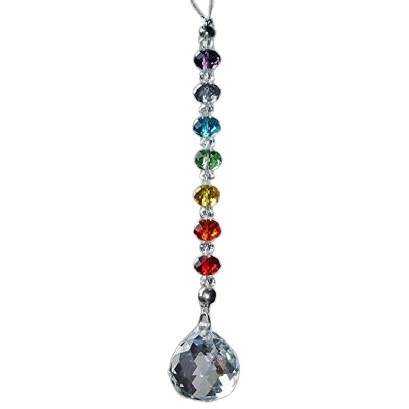 Crystal Ball Decor - 1PCS 20mm Crystal Ball Prism Chakra