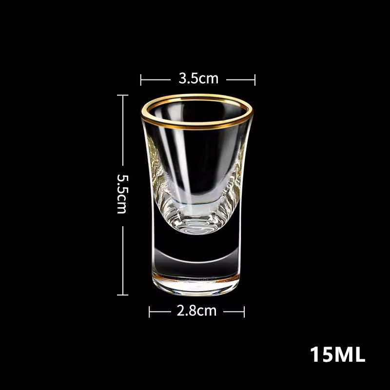 HeY LiLac 6Pcs Shot Glasses 15 - Crystal Wine Glass review and price