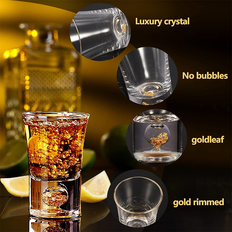 HeY LiLac 6Pcs Shot Glasses 15 - Crystal Wine Glass review and price