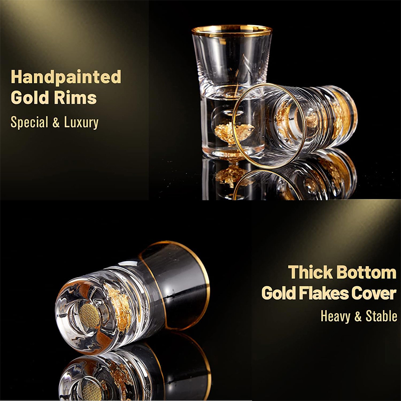 HeY LiLac 6Pcs Shot Glasses 15 - Crystal Wine Glass review and price