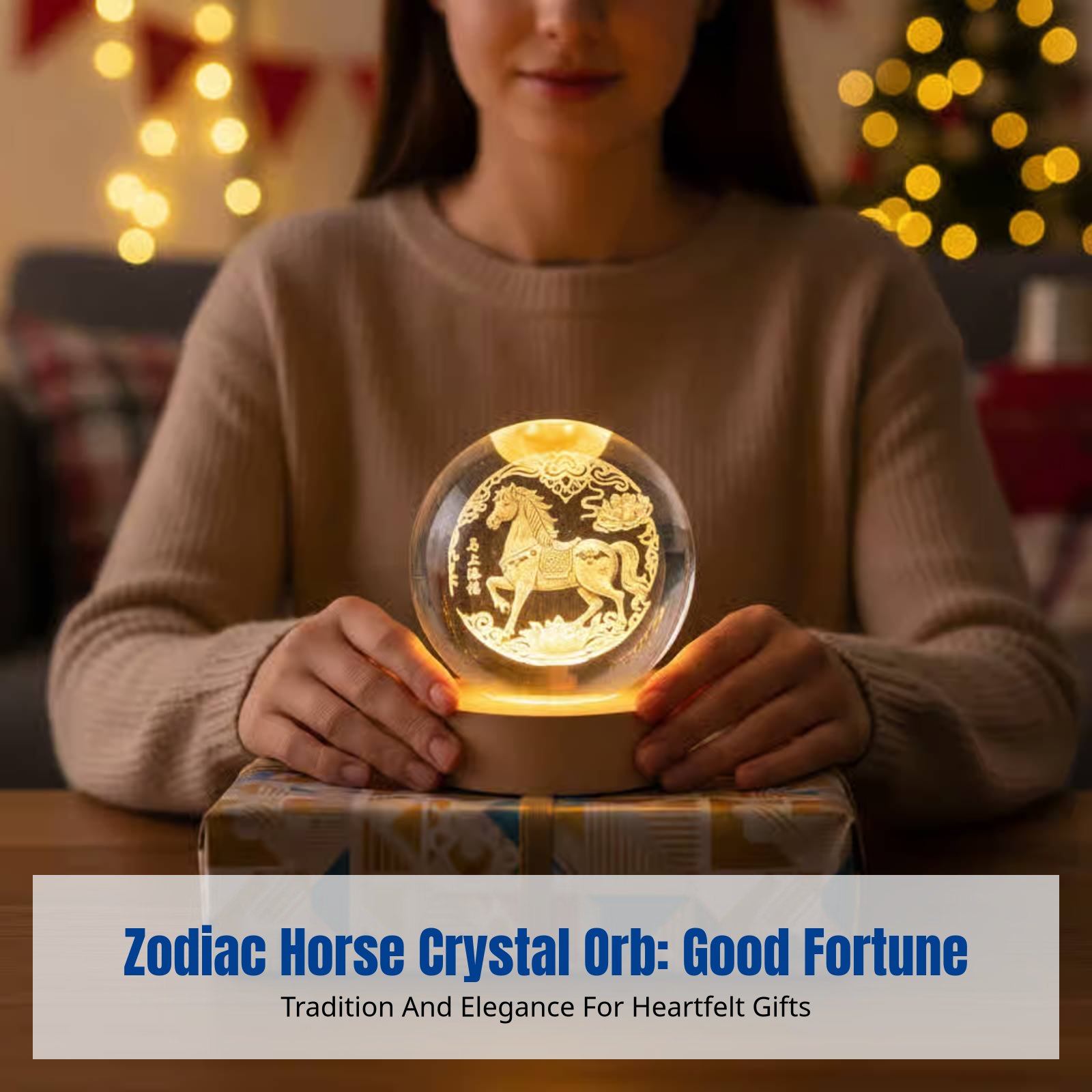 Horse Series Crystal Sphere, I - Crystal Ball Decor review and price
