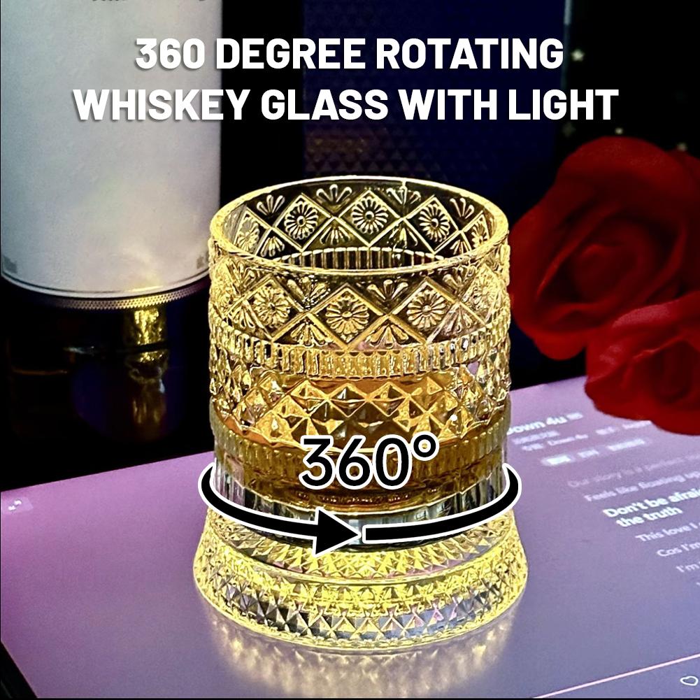 Rotating Whiskey Glass Creativ - Crystal Wine Glass review and price