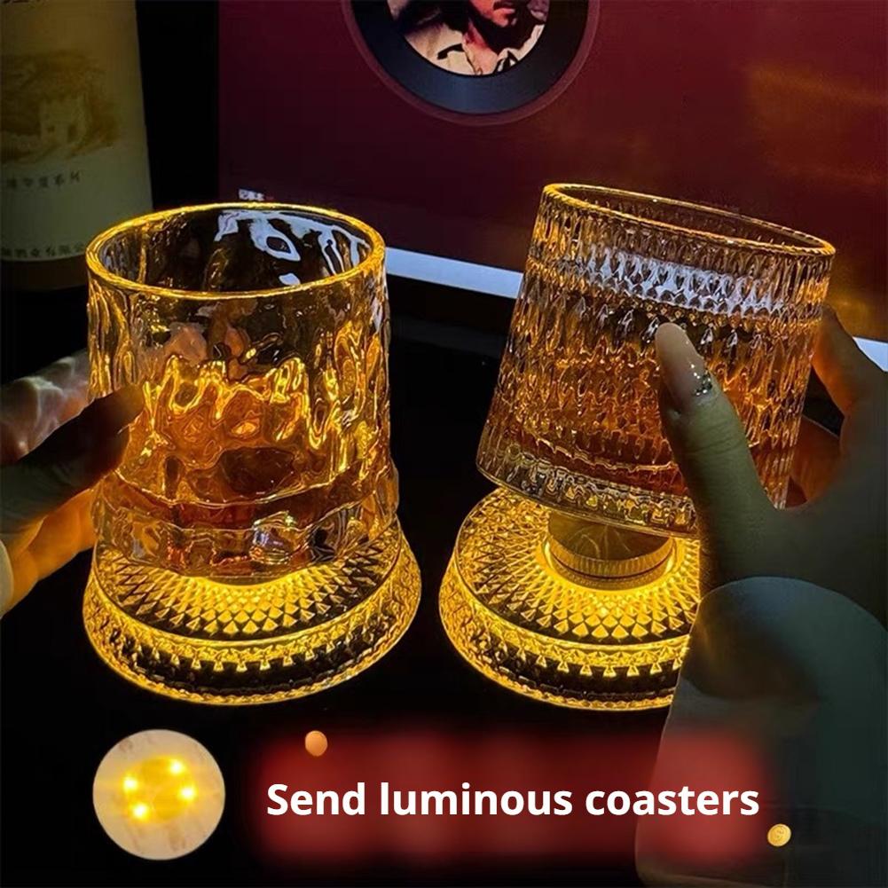Rotating Whiskey Glass Creativ - Crystal Wine Glass review and price