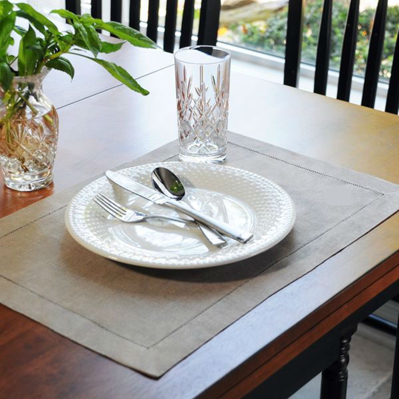 6 Pieces White Hemstitch Napki - Linen Napkin Set review and price