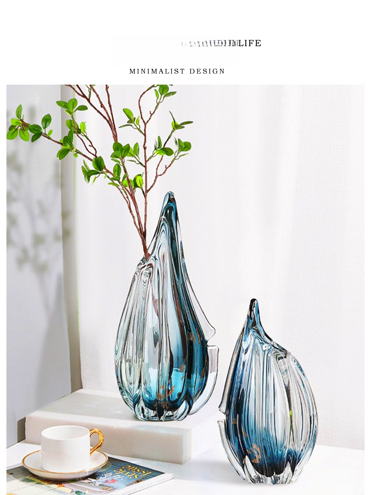 Nordic Style Glass Vase Creati - Luxury Lifestyle Homes review and price