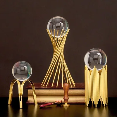 Creative glass ball crystal ba - Crystal Ball Decor review and price