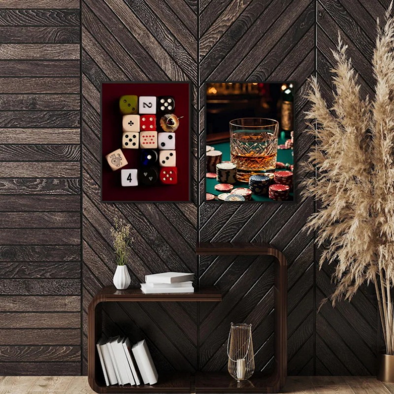 Retro Nightlife Casino Poker D - Luxury Lifestyle Furniture review and price