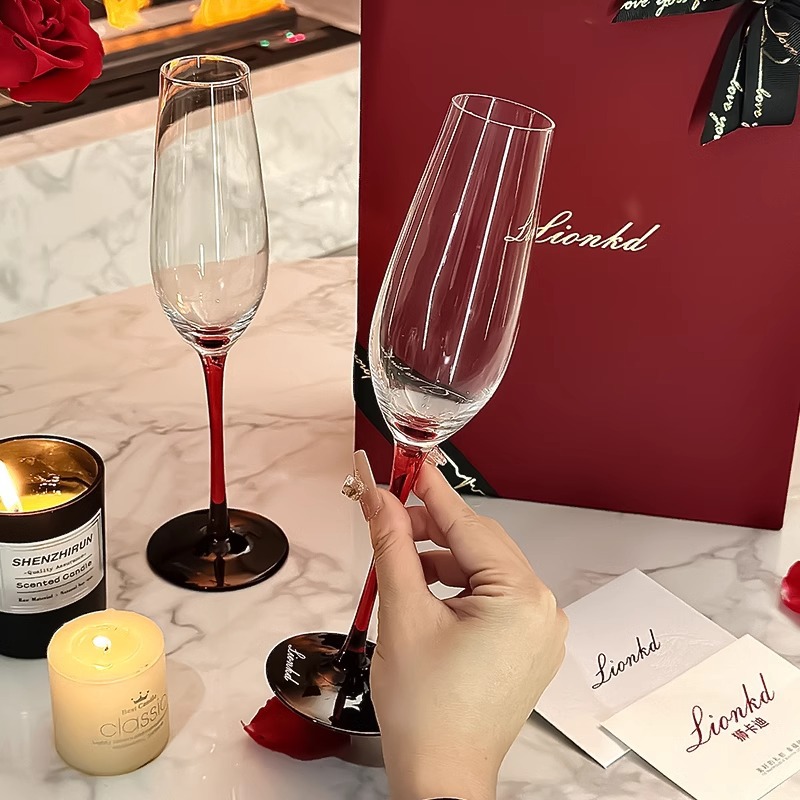 HYS high-end gift champagne cu - Crystal Wine Glass review and price