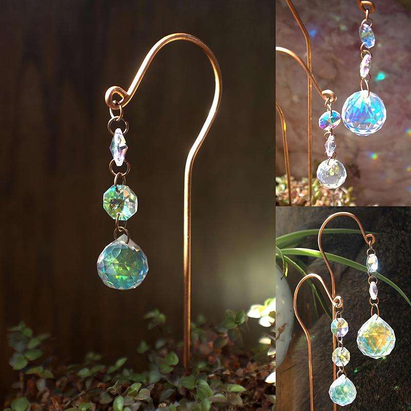 1Pcs Garden Lawn Decoration Su - Crystal Ball Decor review and price