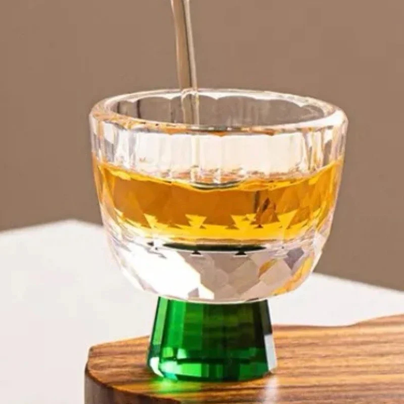 1 Pcs 50ml Diamond Cutting Cry - Crystal Wine Glass review and price