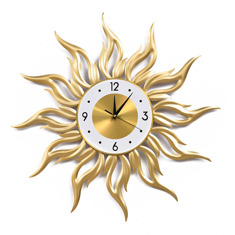 Nordic Gold Wall Clock Living  - Luxury Lifestyle Homes review and price