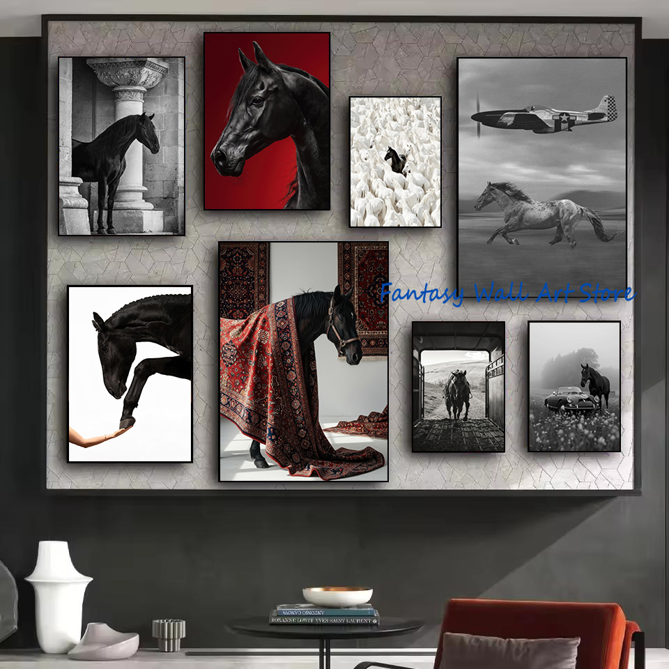 Black Horse Photos Vintage Lux - Luxury Lifestyle Pictures review and price