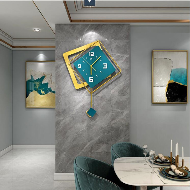 3D Nordic square Swing Wall Cl - Luxury Lifestyle Homes review and price
