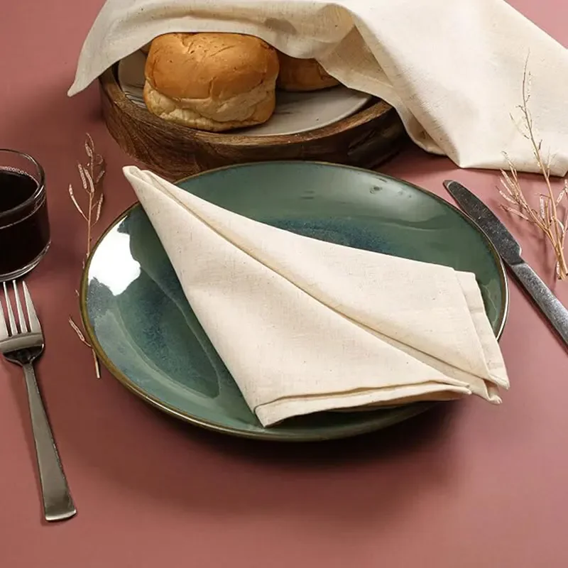 Set of 6/10/12 30x30cm Linen N - Linen Napkin Set review and price