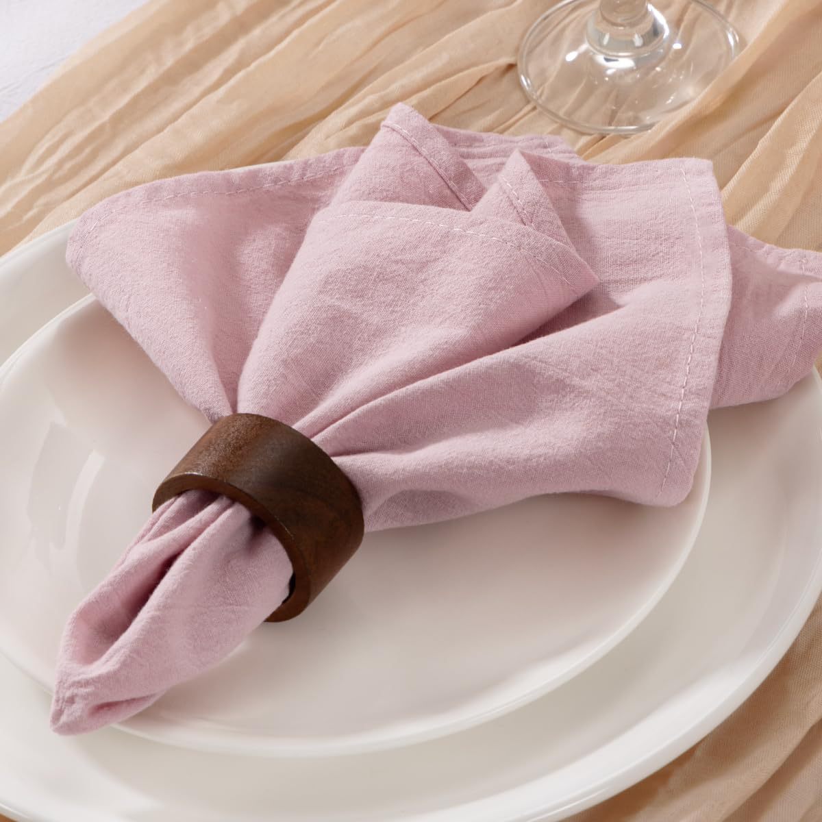 Linen Cloth Napkins Set of 8/6 - Linen Napkin Set review and price