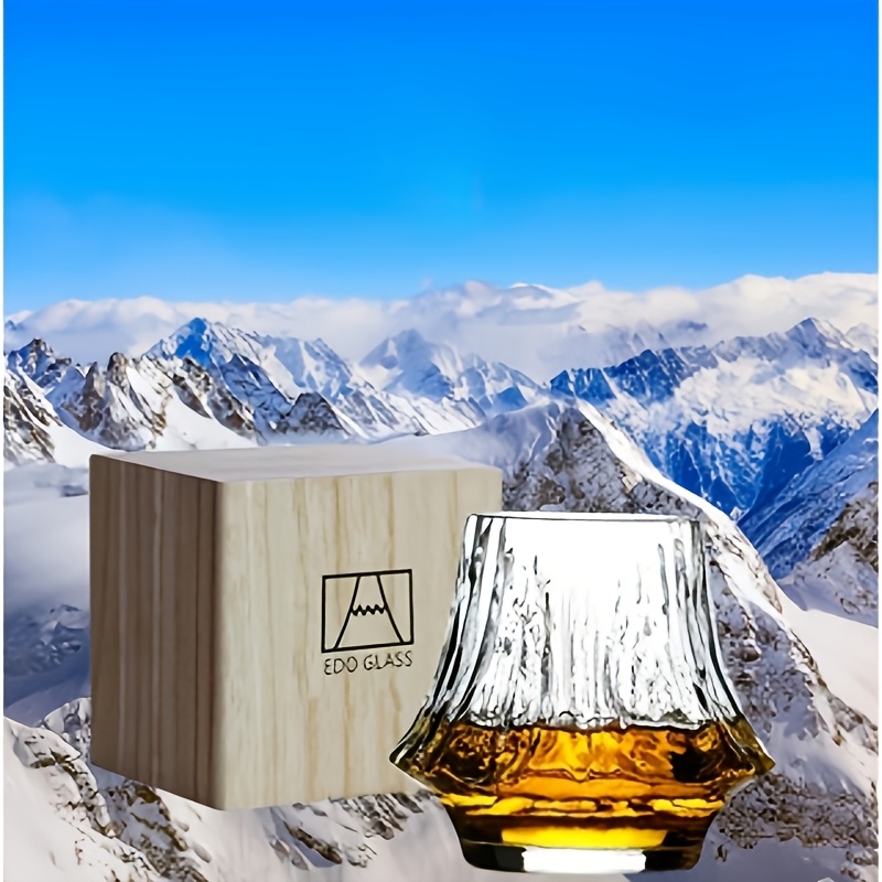 Fuji Mountain Inspired Whiskey - Crystal Wine Glass review and price
