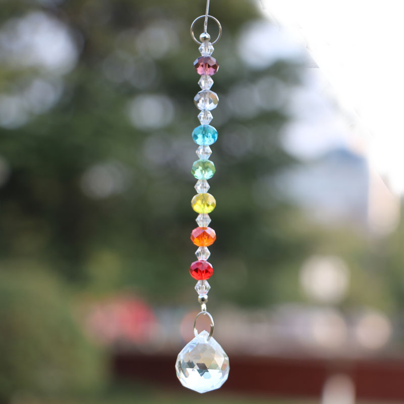 1PCS 20mm Crystal Ball Prism C - Crystal Ball Decor review and price