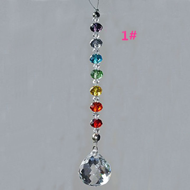 1PCS 20mm Crystal Ball Prism C - Crystal Ball Decor review and price