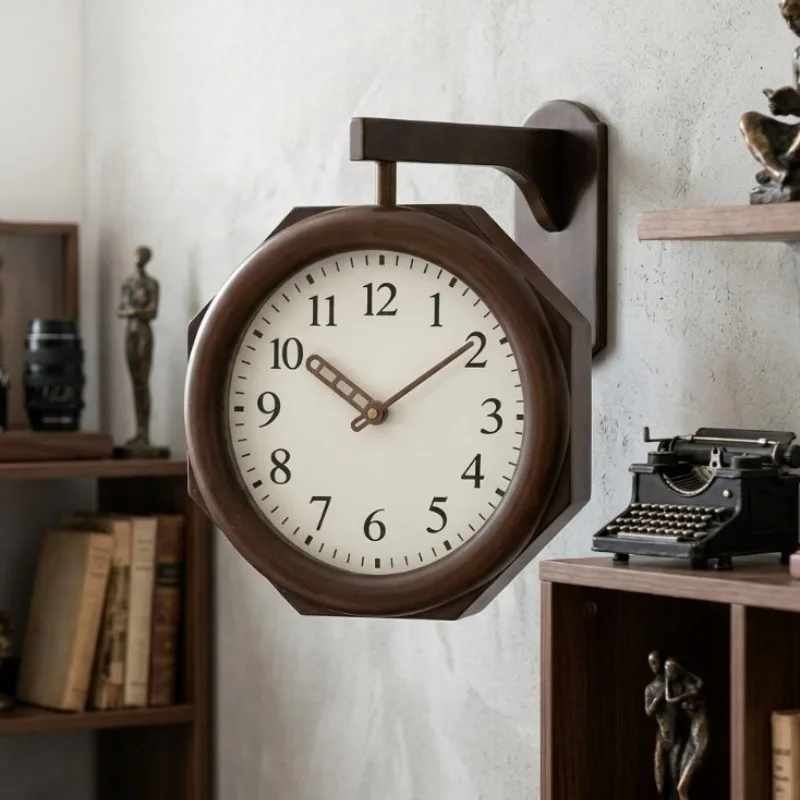Wooden Wall Clock Retro Luxury - Luxury Lifestyle Furniture review and price
