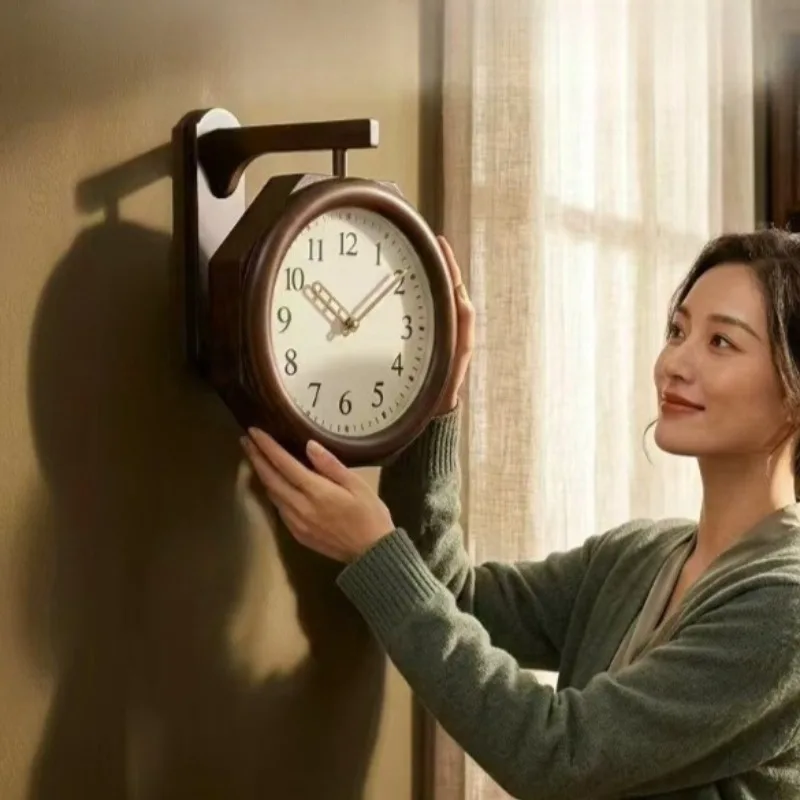 Wooden Wall Clock Retro Luxury - Luxury Lifestyle Furniture review and price