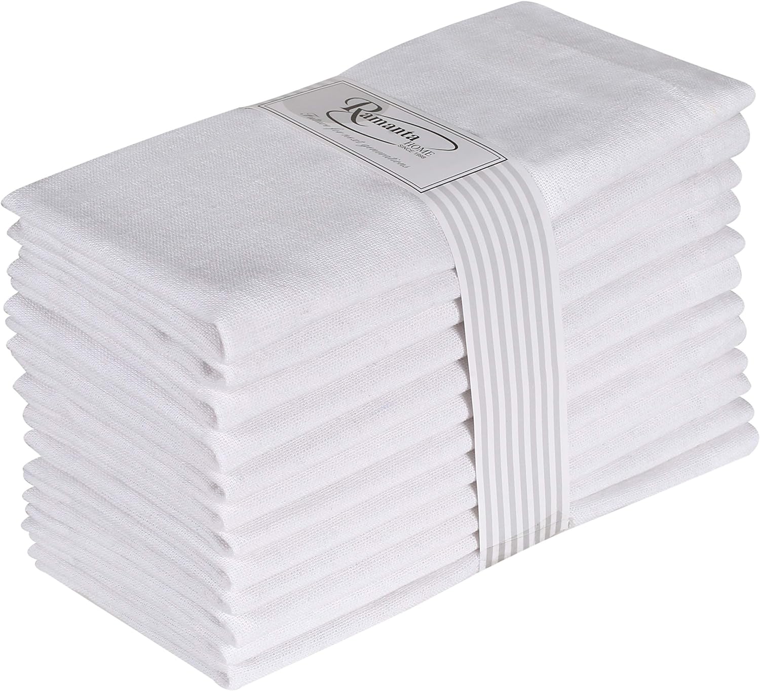 6 Pieces 100% Cotton Dinner Na - Linen Napkin Set review and price